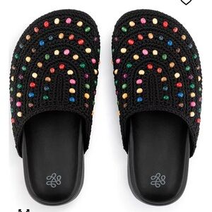 The Sak Girls Size 3 bolinas Crochet Clog slide